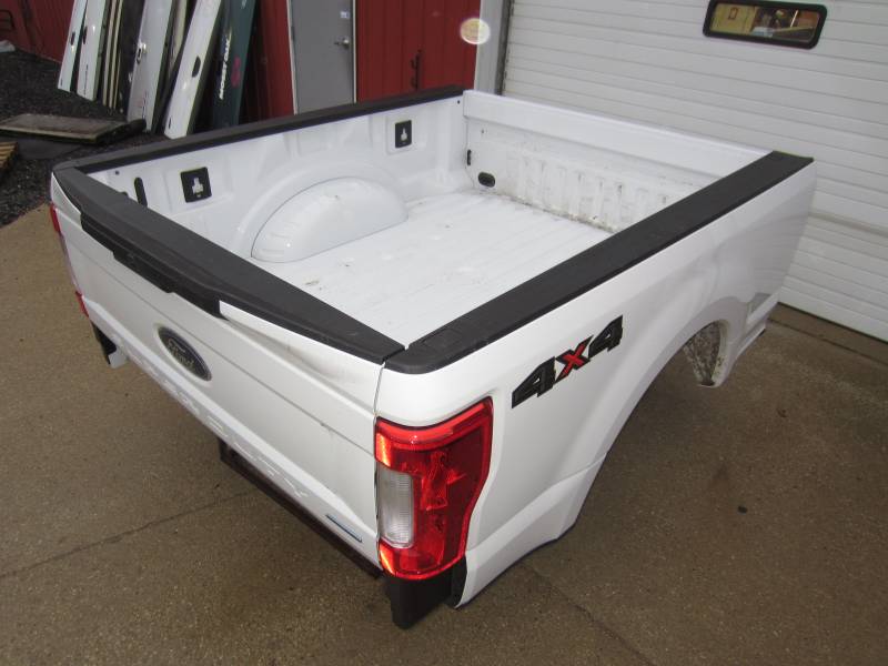 20-22 Ford F-250/F-350 Super Duty White 6.9ft Short Truck Bed - Image 8