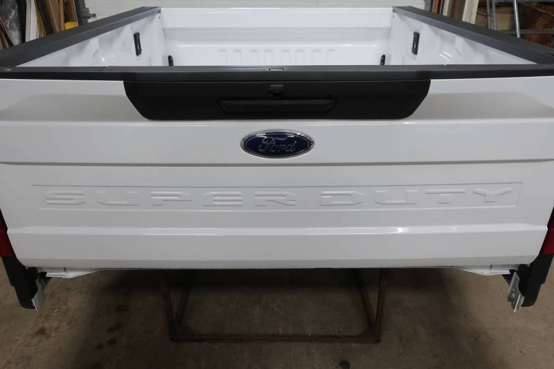 20-22 Ford F-250/F-350 Super Duty White 6.9ft Short Truck Bed - Image 5